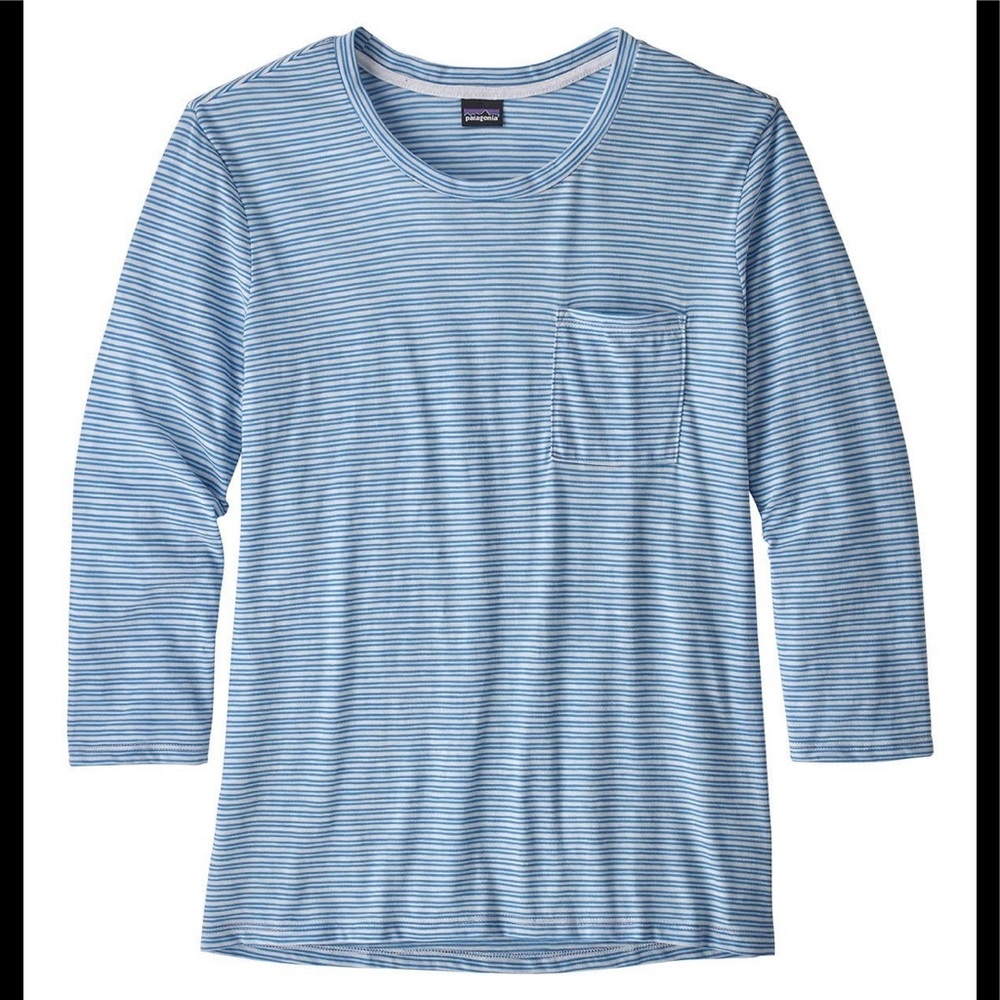 Patagonia Lightweight 3/4 Sleeve Pocket Tee